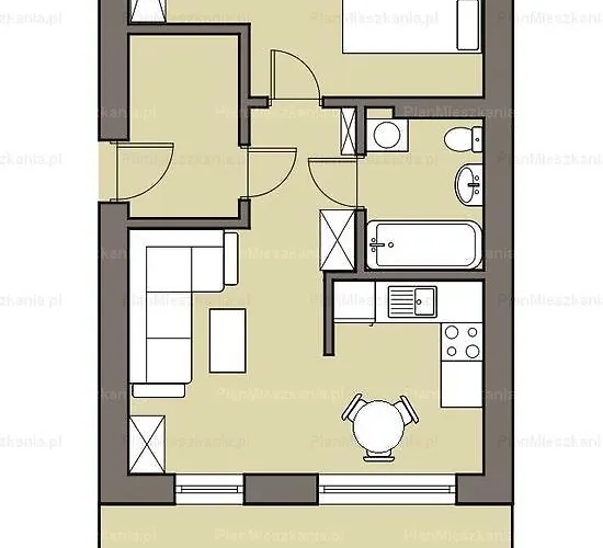 アパート A.s. Kosciuszki